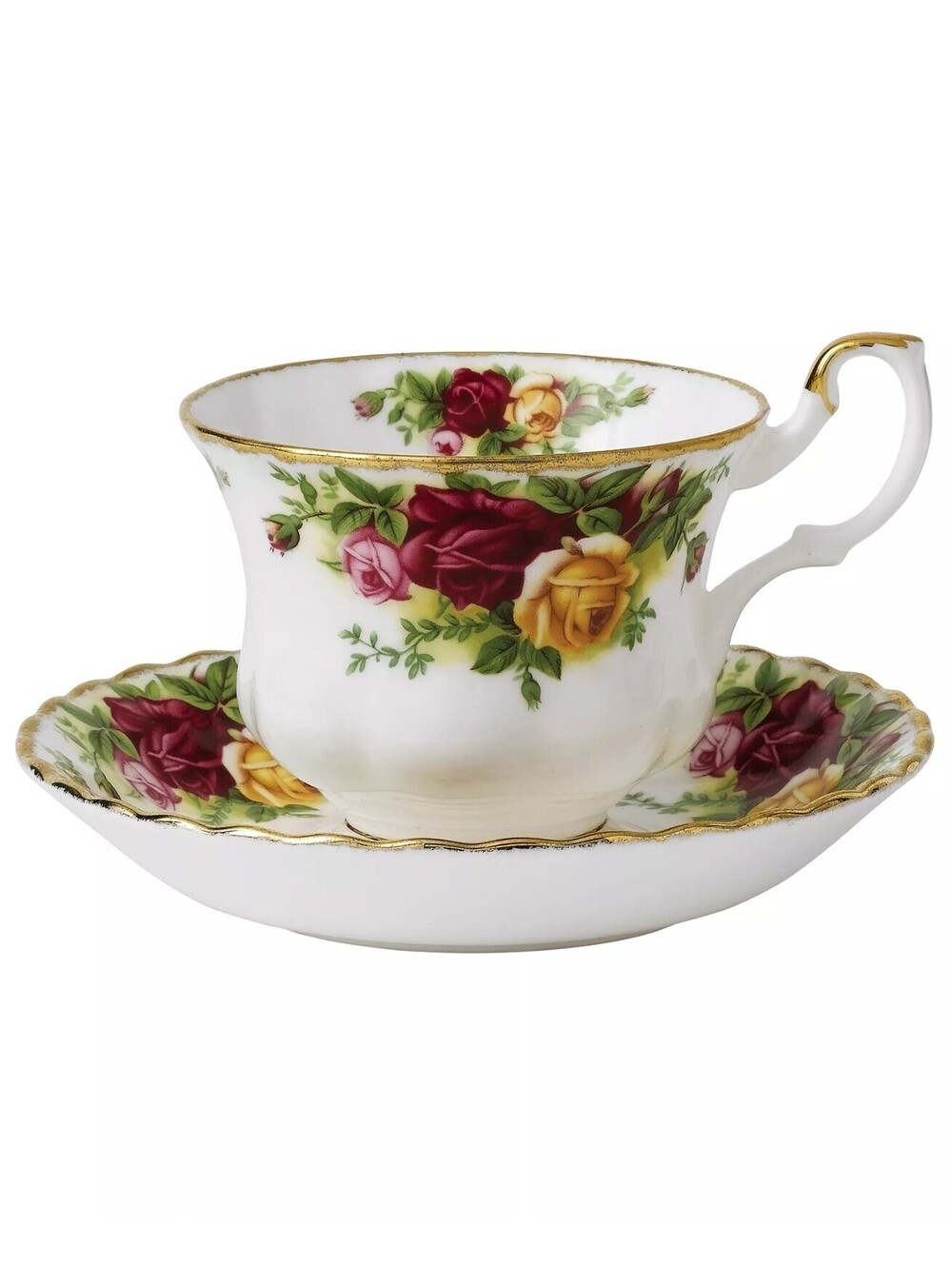 78$ Royal Albert Old Country Roses Teacup and Saucer 6.5oz